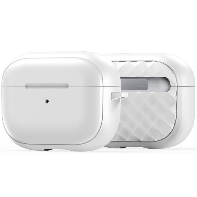 Защитный чехол DUX DUCIS PECC Series для Apple AirPods Pro 2 - White: фото 2 из 18