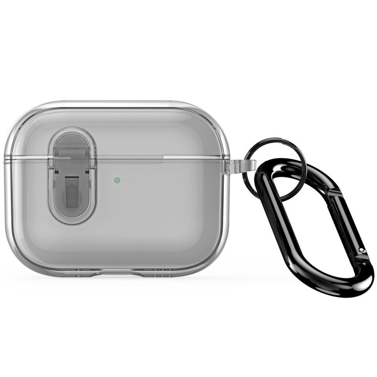 Защитный чехол DUX DUCIS PECL Series для AirPods Pro 3 - Grey (390120H) Защитный чехол DUX DUCIS PECL Series для AirPods Pro 3 - Grey: фото 1 из 13