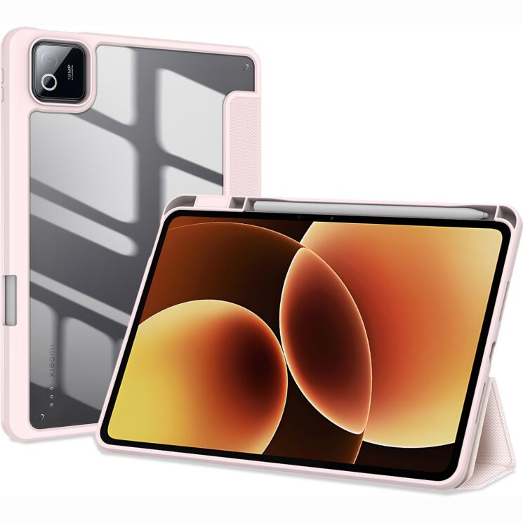 Захисний чохол DUX DUCIS TOBY Series для Xiaomi Pad 8 Pro / Pad 8 / Pad 7 Pro / Pad 7 - Pink: фото 3 з 11