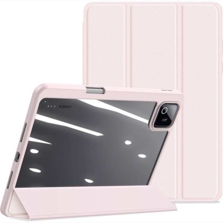 Захисний чохол DUX DUCIS TOBY Series для Xiaomi Pad 8 Pro / Pad 8 / Pad 7 Pro / Pad 7 - Pink: фото 5 з 11