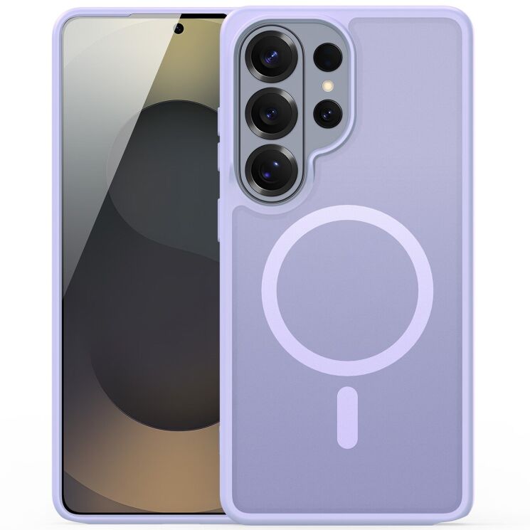 Защитный чехол DUX DUCIS Yind Series MagSafe для Samsung Galaxy S26 Ultra - Light Purple: фото 1 из 10