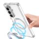 Захисний чохол GKK Airbag OStand для Samsung Galaxy Fold 7 - Transparent Black (383862H). Фото 3 з 10
