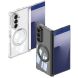Захисний чохол GKK Airbag OStand для Samsung Galaxy Fold 7 - Transparent Black (383862H). Фото 9 з 10