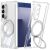 Захисний чохол GKK Airbag OStand для Samsung Galaxy Fold 7 - Transparent: фото 1 з 10