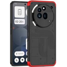 Защитный чехол GKK Double Dip Case для Nothing Phone (3a) Pro - Red / Black: фото 1 из 8