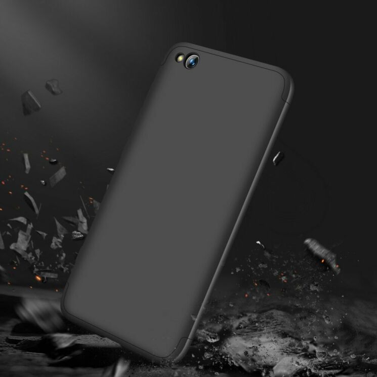 Защитный чехол GKK Double Dip Case для Xiaomi Redmi Go - Black: фото 3 из 10