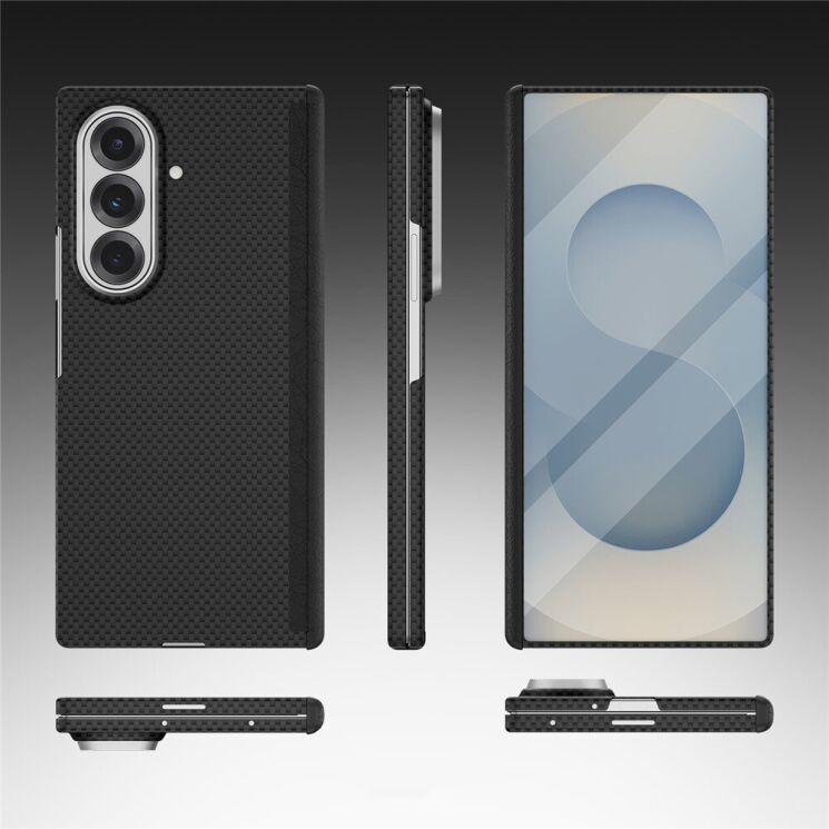Защитный чехол GKK Dual Axis Case для Samsung Galaxy Fold 8 Ultra - Black: фото 14 из 14