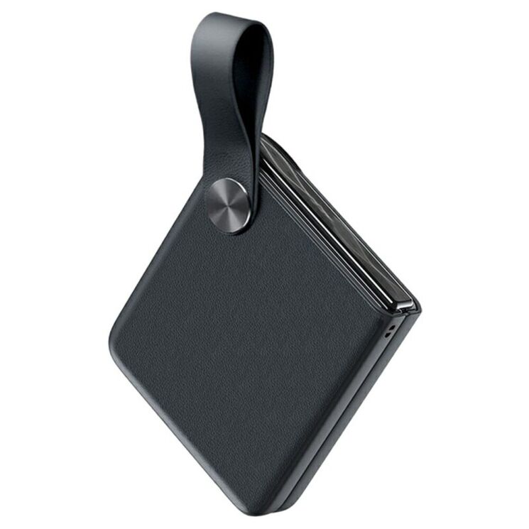 Защитный чехол GKK Strap Kickstand для Motorola Razr 60 Ultra / Razr 70 Ultra - Black: фото 1 из 5