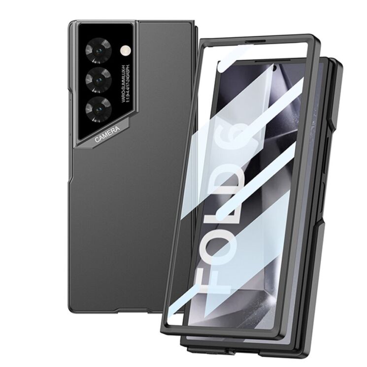 Захисний чохол GKK Titanium для Samsung Galaxy Fold 6 - Grey: фото 2 з 6