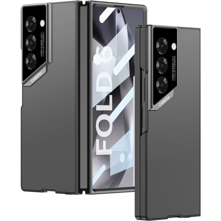 Захисний чохол GKK Titanium для Samsung Galaxy Fold 6 - Black: фото 1 з 6