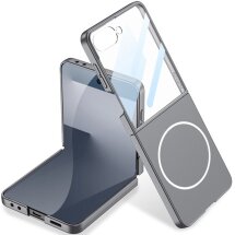 Защитный чехол GKK UltraThin Magnetic для Samsung Galaxy Flip 7 - Grey: фото 1 из 8