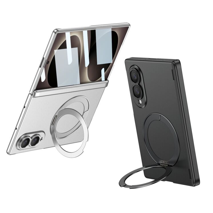 Защитный чехол GKK UltraThin Stand для Samsung Galaxy Fold 8 - Black: фото 2 из 10