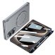 Защитный чехол GKK UltraThin Stand для Samsung Galaxy Fold 8 - Black (424568B). Фото 9 из 10