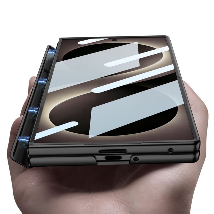 Защитный чехол GKK UltraThin Stand для Samsung Galaxy Fold 8 - Black: фото 3 из 10
