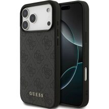 Захисний чохол Guess 4G Classic для iPhone 18 Pro Max / 17 Pro Max (GUHCP18XG4GFGR) - Black: фото 1 з 7