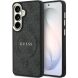 Защитный чехол Guess 4G Embossed Ring MagSafe для Samsung Galaxy S26 (S942) GUHMS26SP4MSEGCK - Black (407275B). Фото 1 из 9