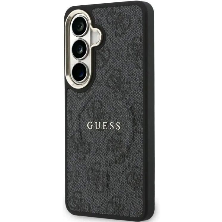 Защитный чехол Guess 4G Embossed Ring MagSafe для Samsung Galaxy S26 (S942) GUHMS26SP4MSEGCK - Black: фото 3 из 9