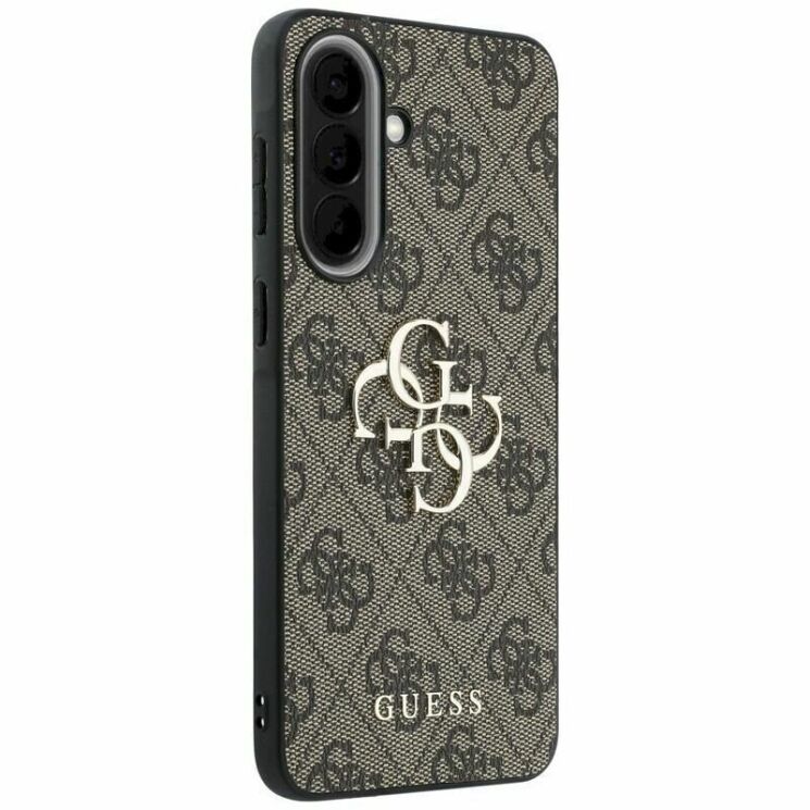 Защитный чехол Guess Leather 4G Metal Logo для Samsung Galaxy A57 (GUHCSA574GMGBR) - Brown: фото 4 из 4