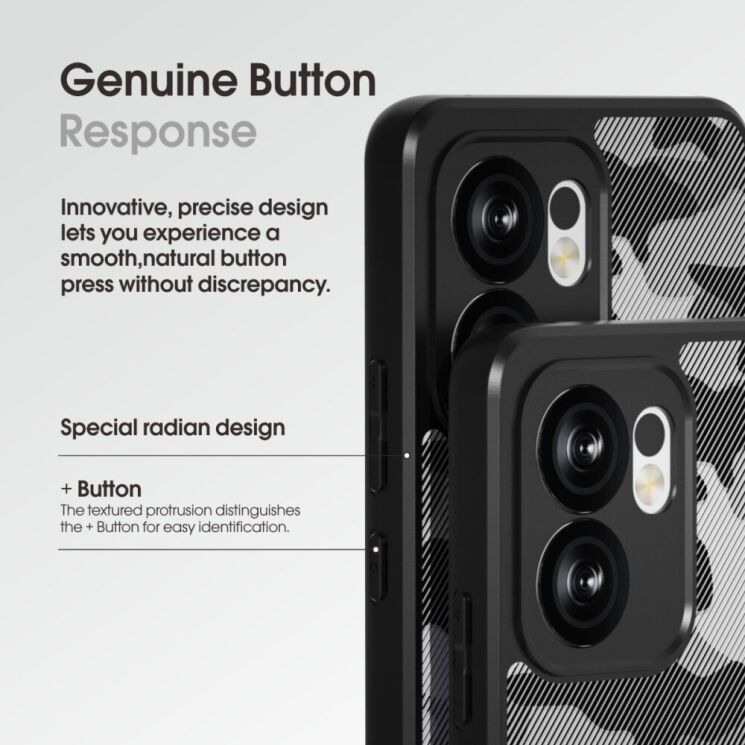Защитный чехол IBMRS Military для OPPO Reno 13 F/FS 5G - Artistic Camouflage: фото 4 из 9