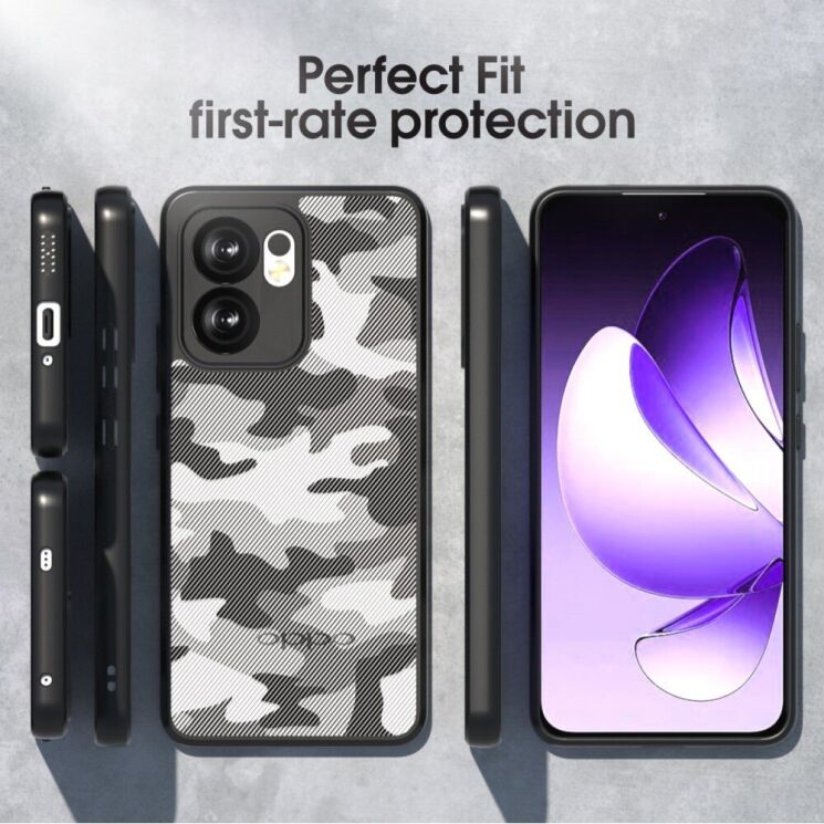 Защитный чехол IBMRS Military для OPPO Reno 13 F/FS 5G - Artistic Camouflage: фото 9 из 9