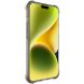 Защитный чехол IMAK Airbag MAX Case для Apple iPhone 15 - Transparent Black (329543H). Фото 2 из 7