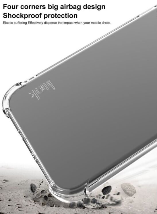 Защитный чехол IMAK Airbag MAX Case для Google Pixel 9 / 9 Pro - Black: фото 8 из 12