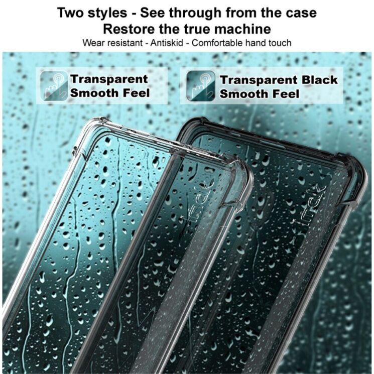 Защитный чехол IMAK Airbag MAX Case для OnePlus Ace 3V - Transparent: фото 6 из 13