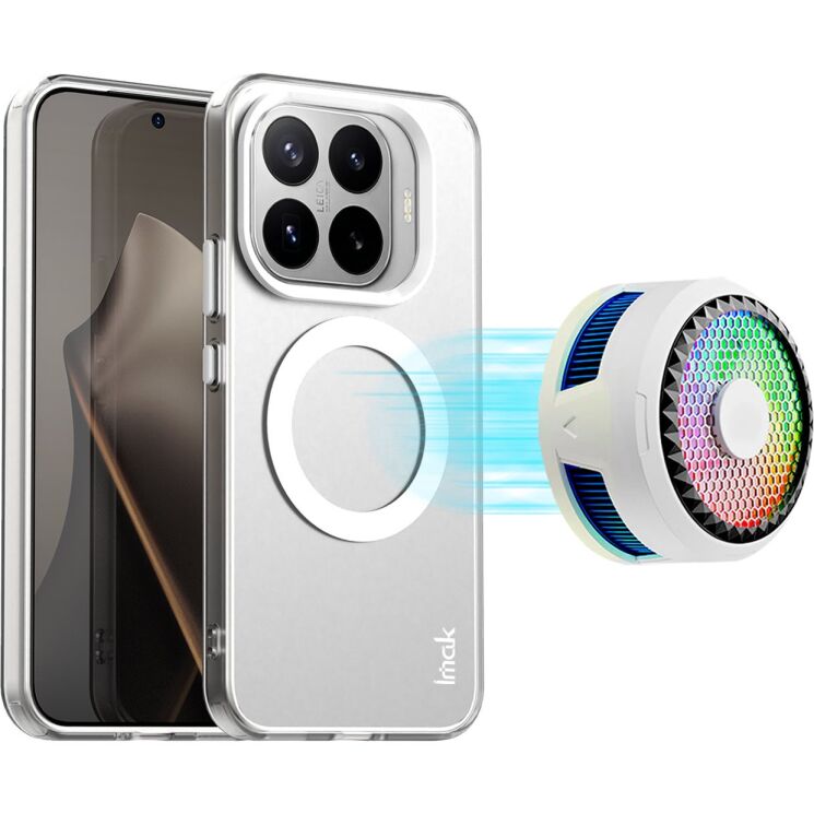 Защитный чехол IMAK Candy Series Magnetic для Xiaomi 17T - White: фото 2 из 9