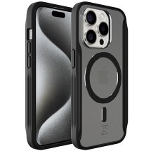 Защитный чехол Incipio AeroGrip MagSafe для Apple iPhone 15 Pro - Black: фото 1 из 5