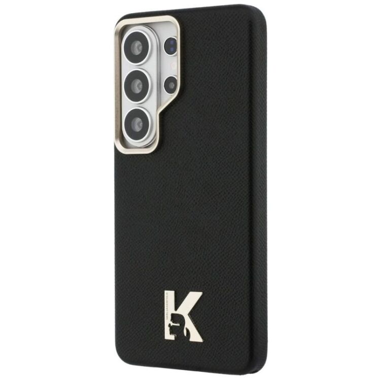 Защитный чехол Karl Lagerfeld K Metal Logo MagSafe для Samsung Galaxy S26 Ultra (S948) KLHMS26L5PGFKHGK - Black: фото 4 из 8
