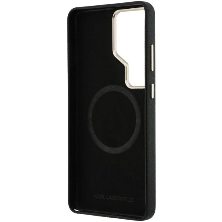 Защитный чехол Karl Lagerfeld K Metal Logo MagSafe для Samsung Galaxy S26 Ultra (S948) KLHMS26L5PGFKHGK - Black: фото 7 из 8