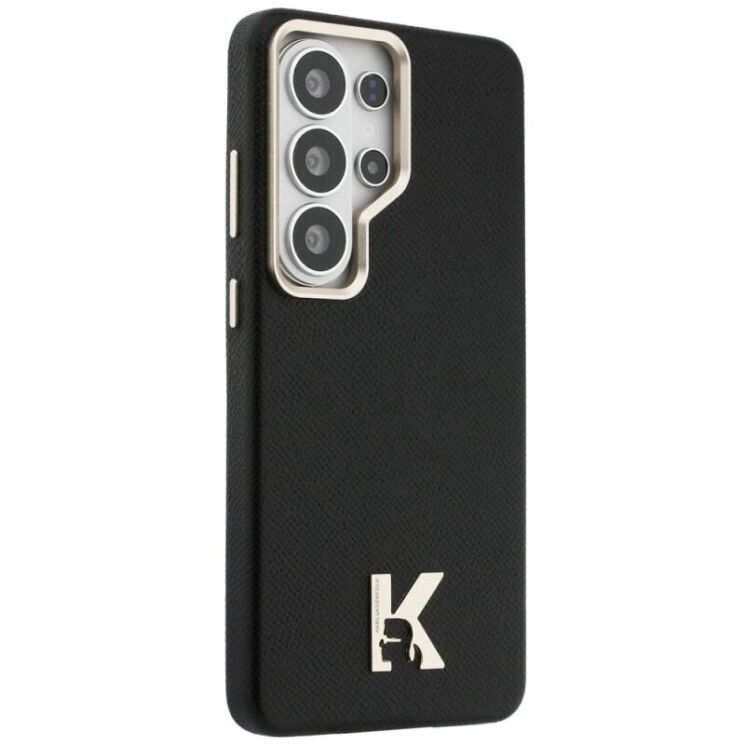Защитный чехол Karl Lagerfeld K Metal Logo MagSafe для Samsung Galaxy S26 Ultra (S948) KLHMS26L5PGFKHGK - Black: фото 3 из 8