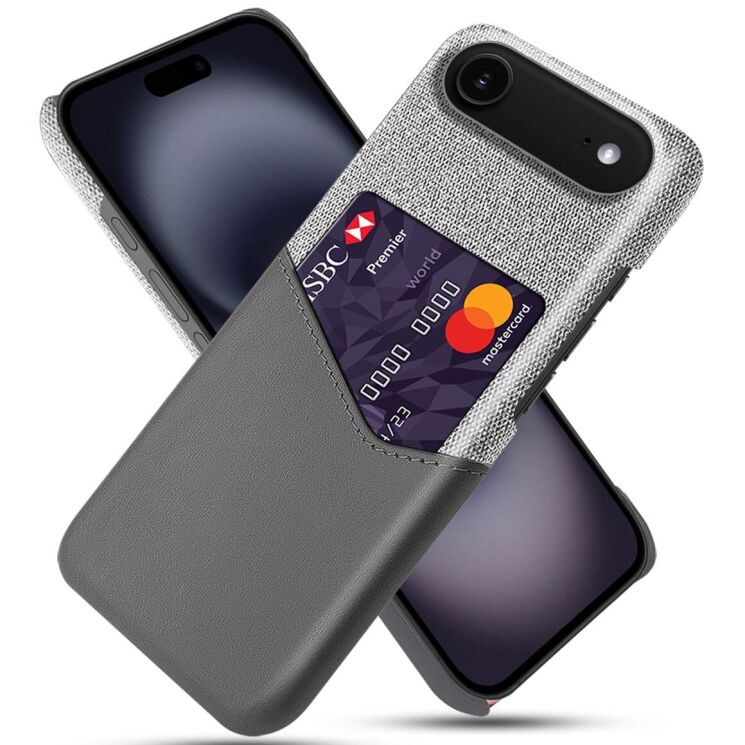 Защитный чехол KSQ Business Pocket для Apple iPhone 17 Air - Grey: фото 1 из 4