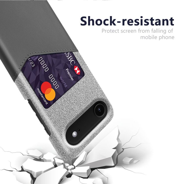 Защитный чехол KSQ Business Pocket для Apple iPhone 17 Air - Grey: фото 2 из 4