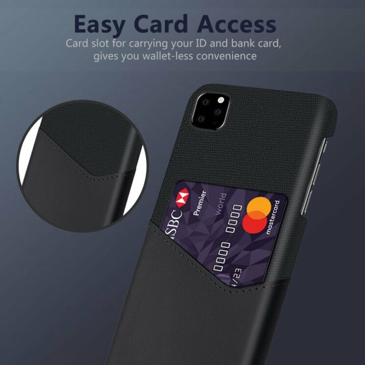 Защитный чехол KSQ Business Pocket для iPhone 11 - Black: фото 3 из 4