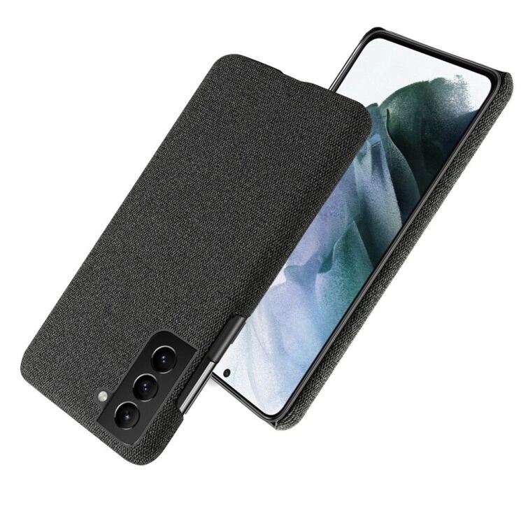 Защитный чехол KSQ Cloth Style для Samsung Galaxy S22 - Black: фото 2 из 5