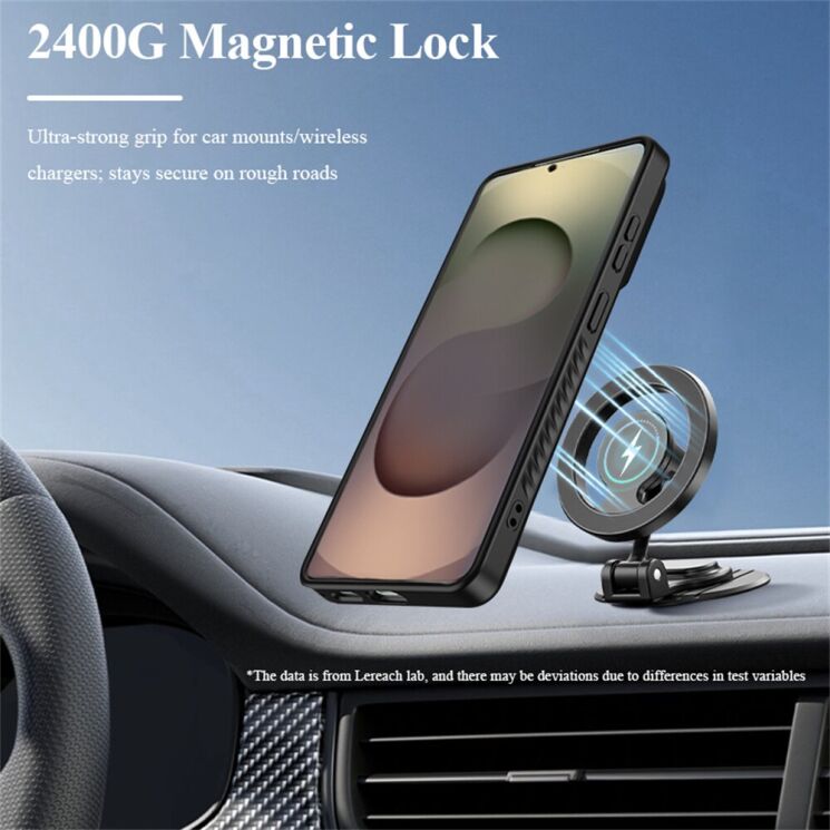 Защитный чехол LEREACH Le-Chic Series для Samsung Galaxy S26 Plus - Black: фото 7 из 14