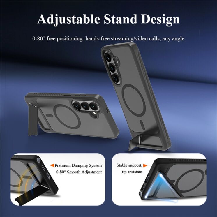 Защитный чехол LEREACH Le-Chic Series для Samsung Galaxy S26 Plus - Black: фото 8 из 14