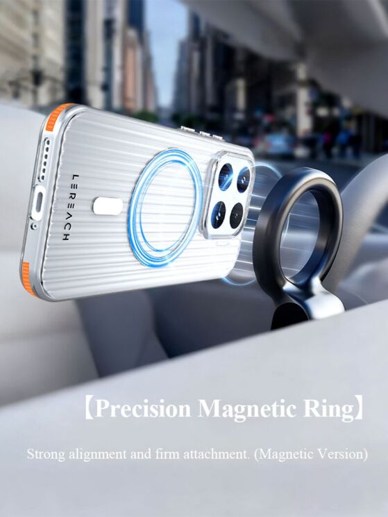 Защитный чехол LEREACH TOC Magnetic для Xiaomi 17T - Orange: фото 6 из 9