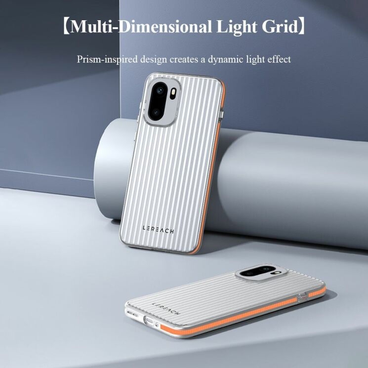 Защитный чехол LEREACH TOC Series для OnePlus 15R / Ace 6 / Ace 6T - Black: фото 7 из 11