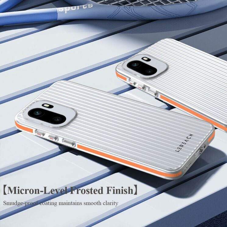 Защитный чехол LEREACH TOC Series для OnePlus 15R / Ace 6 / Ace 6T - Black: фото 6 из 11