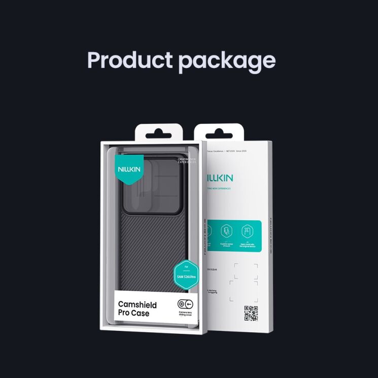 Захисний чохол NILLKIN CamShield Pro (Clear Version) для Samsung Galaxy S26 Ultra - Black (404438B) Захисний чохол NILLKIN CamShield Pro (Clear Version) для Samsung Galaxy S26 Ultra - Black: фото 18 з 18