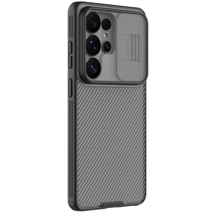Захисний чохол NILLKIN CamShield Pro (Clear Version) для Samsung Galaxy S26 Ultra - Black (404438B) Захисний чохол NILLKIN CamShield Pro (Clear Version) для Samsung Galaxy S26 Ultra - Black: фото 3 з 18