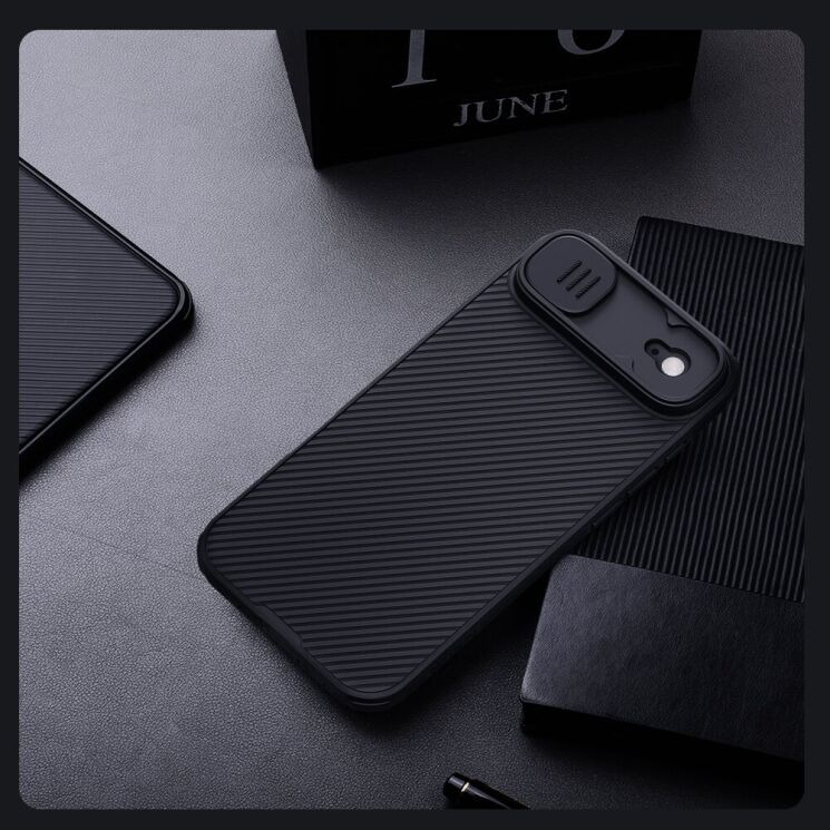 Защитный чехол NILLKIN CamShield Pro для Apple iPhone 17 Air - Black: фото 14 из 15