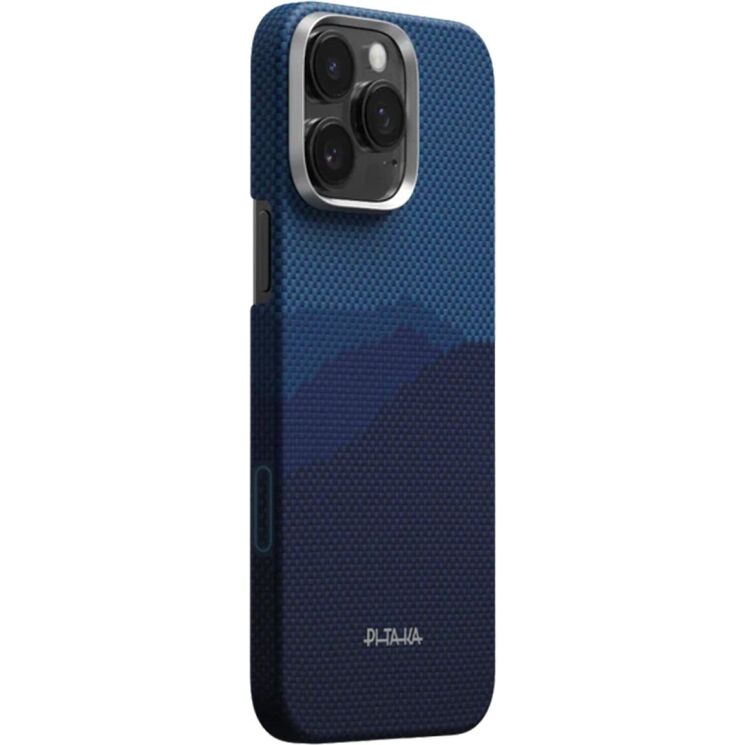 Защитный чехол Pitaka Tactile Woven Case (PitaTap) для iPhone 16 Pro Max (KI1606POTH) - Over The Horizon: фото 2 из 7