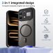 Защитный чехол Reframe Clear Bound with MagSafe для Infinix Note 60 Pro / Note 60 - Black (409415B). Фото 2 из 5