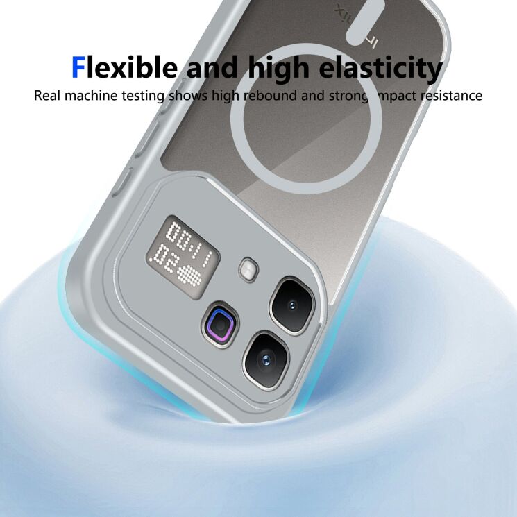 Защитный чехол Reframe Clear Bound with MagSafe для Infinix Note 60 Pro / Note 60 - Black (409415B) Защитный чехол Reframe Clear Bound with MagSafe для Infinix Note 60 Pro / Note 60 - Black: фото 5 из 5