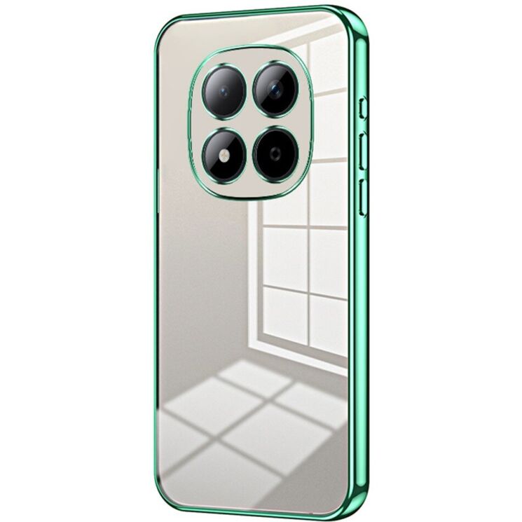 Защитный чехол Reframe Electroplating Frame для Xiaomi Redmi Note 15 Pro 5G - Green: фото 1 з 8