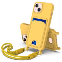 Защитный чехол Reframe Silicone Holder для Apple iPhone 13 / iPhone 14 - Yellow: фото 1 из 7