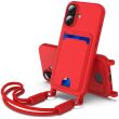 Захисний чохол Reframe Silicone Holder для Apple iPhone 16 - Red (366469R)